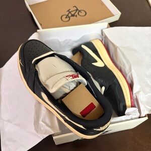 🚲 NIKE X Nigel Sylvester x Jordan 1 Low BIKE Men’s 9 Women 10.5 DS 🚲